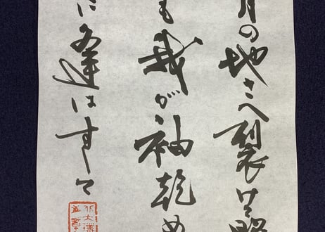 霞草(兼毫筆)