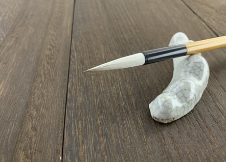 霞草(兼毫筆)