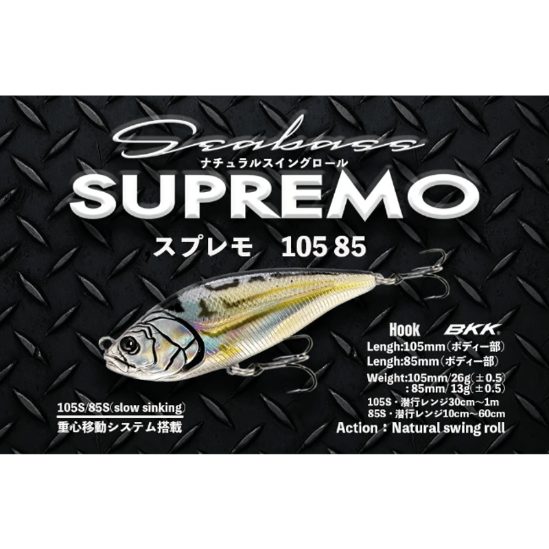 2023新発売・SUPREMO（スプレモ）105mm 85mmシンキング | BROVIS