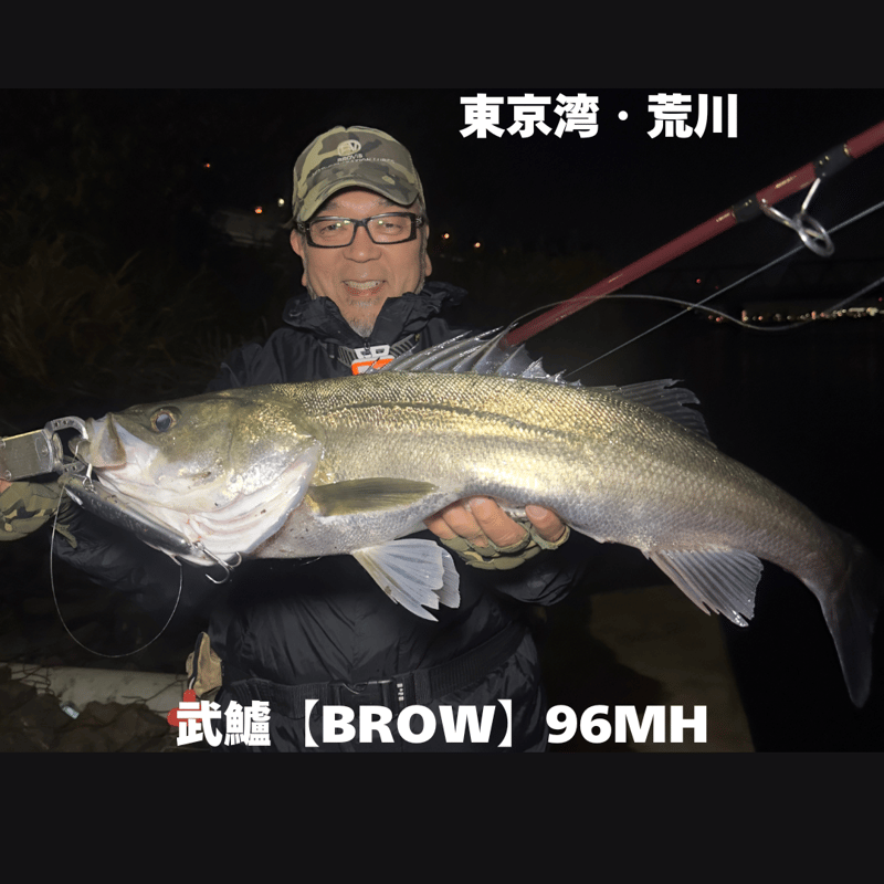 武鱸【BROW】新基準ガイドセッティングシーバスロッド（送料込み