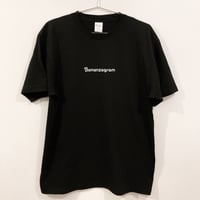 ボナンザグラム ロゴTシャツ 黒
