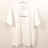 ボナンザグラム ロゴTシャツ 白