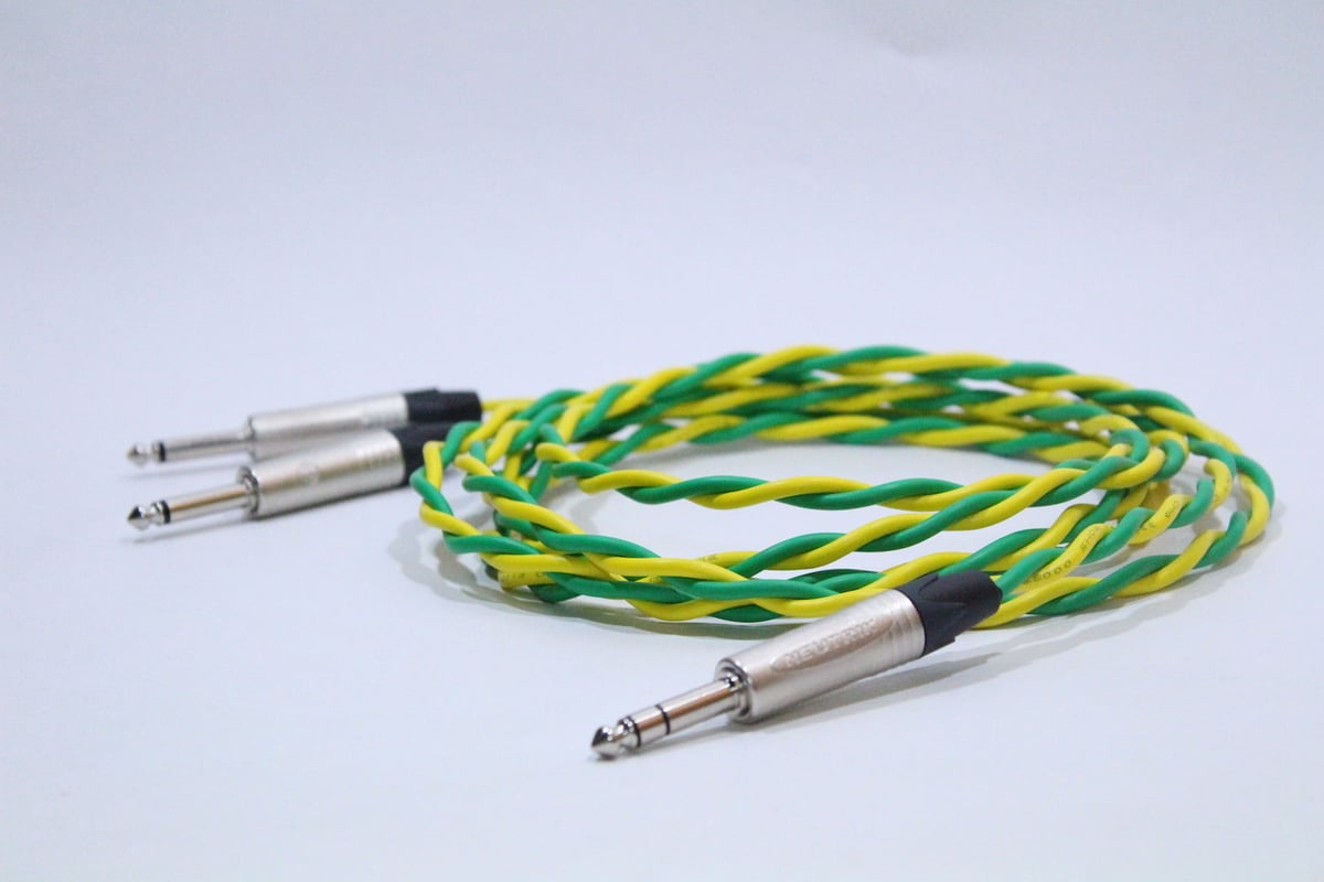 ink cable アコースティックギター用ステレオYケーブル | タケウチコウボウ