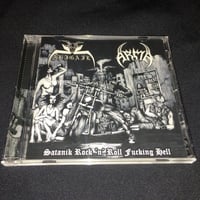 Abigail "Satanik Rock'n roll fucking hell" Split CD with Arma