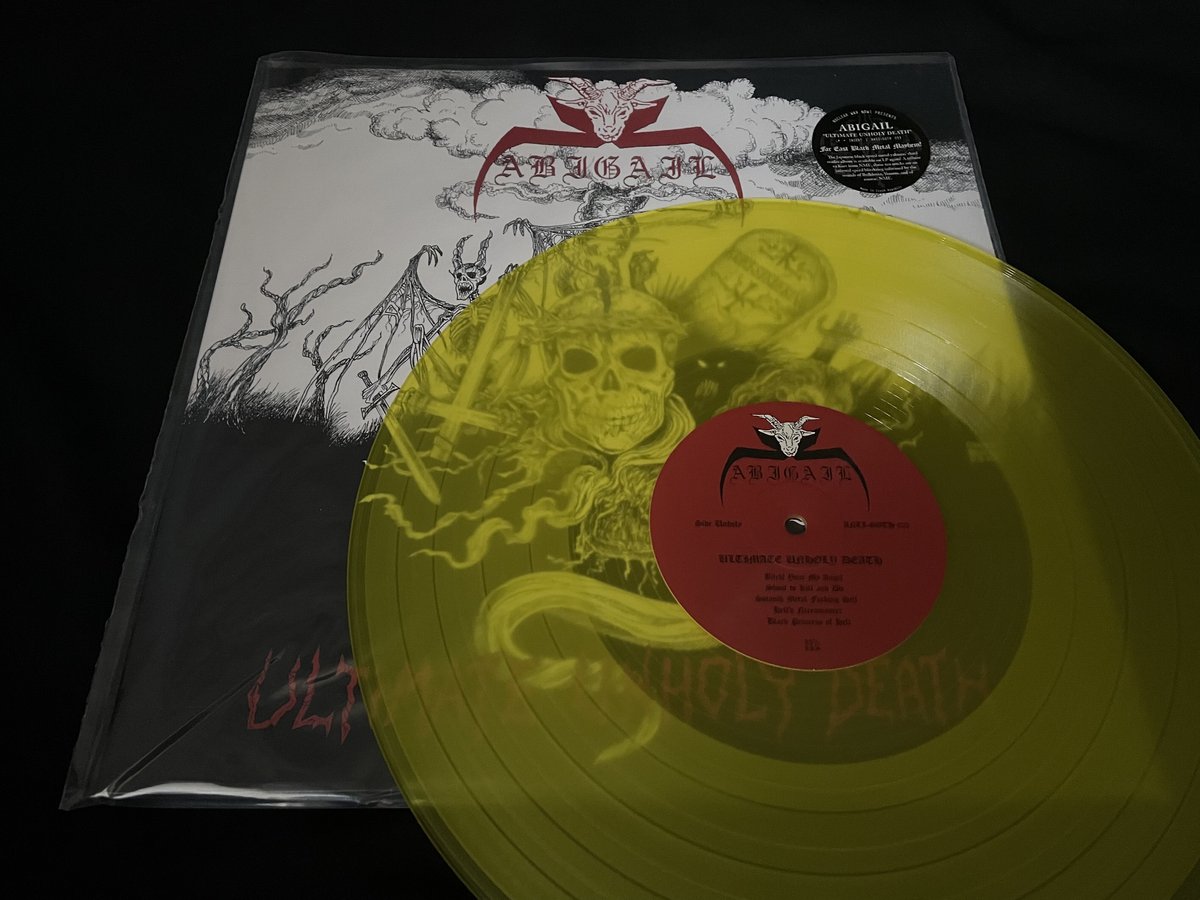 ULTIMATE UNHOLY DEATH ABIGAIL   レコード　新品 Abigail – Ultimate Unholy Death | Releases | Discogs