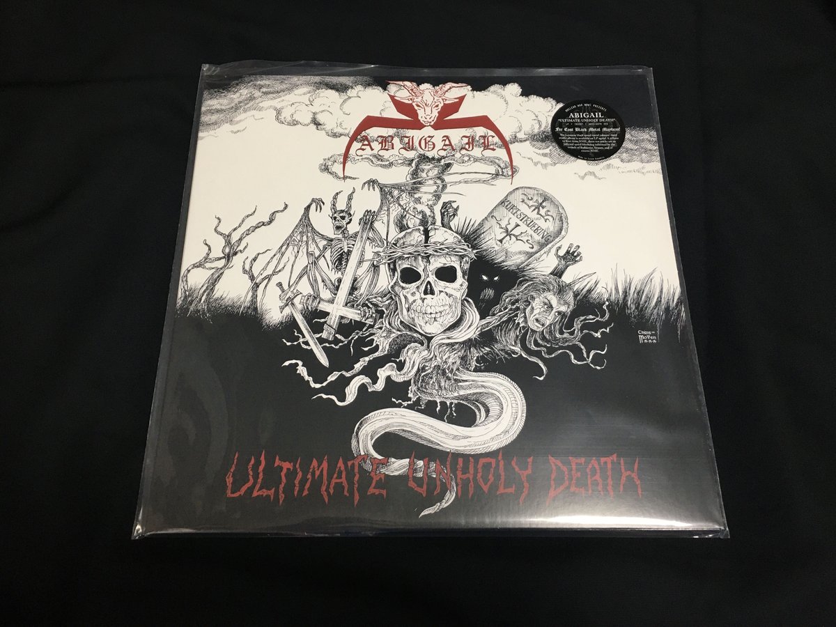 ULTIMATE UNHOLY DEATH ABIGAIL   レコード　新品 Abigail 