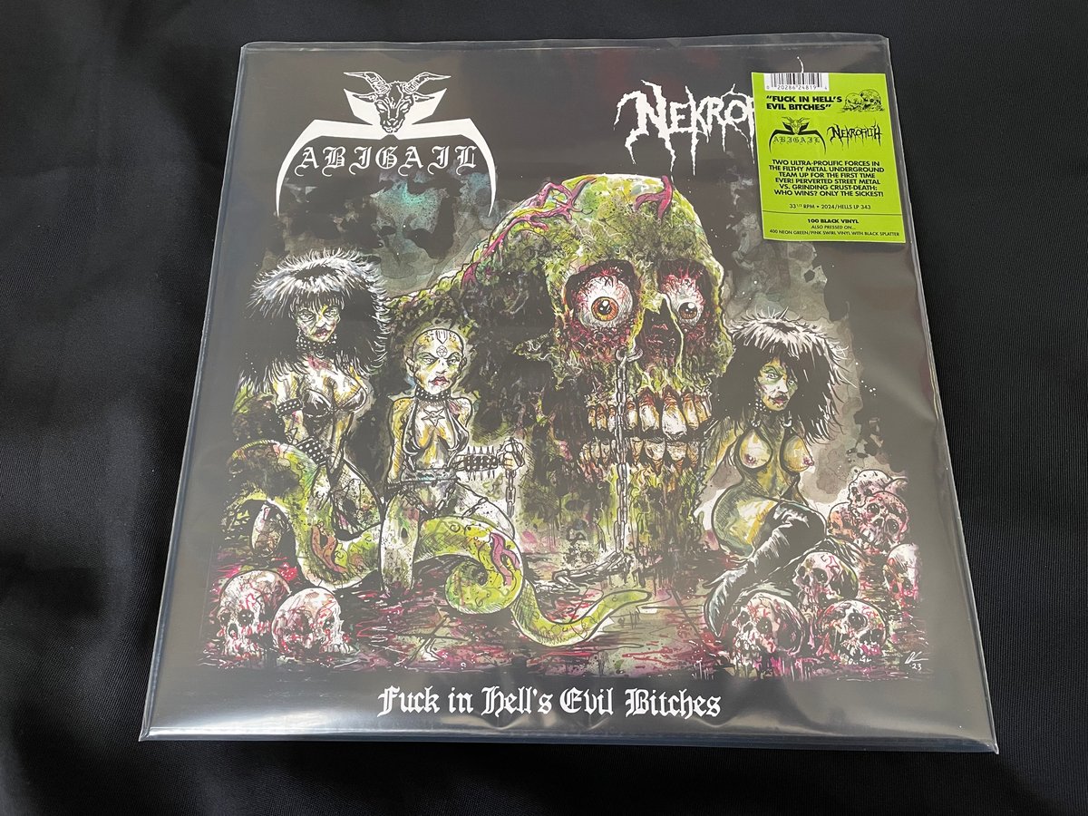 Abigail Split LP with Nekrofilth 
