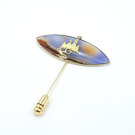 K18 ピクチャーメノー ダイヤ ハットピン 51778-155wFEZ　再販可