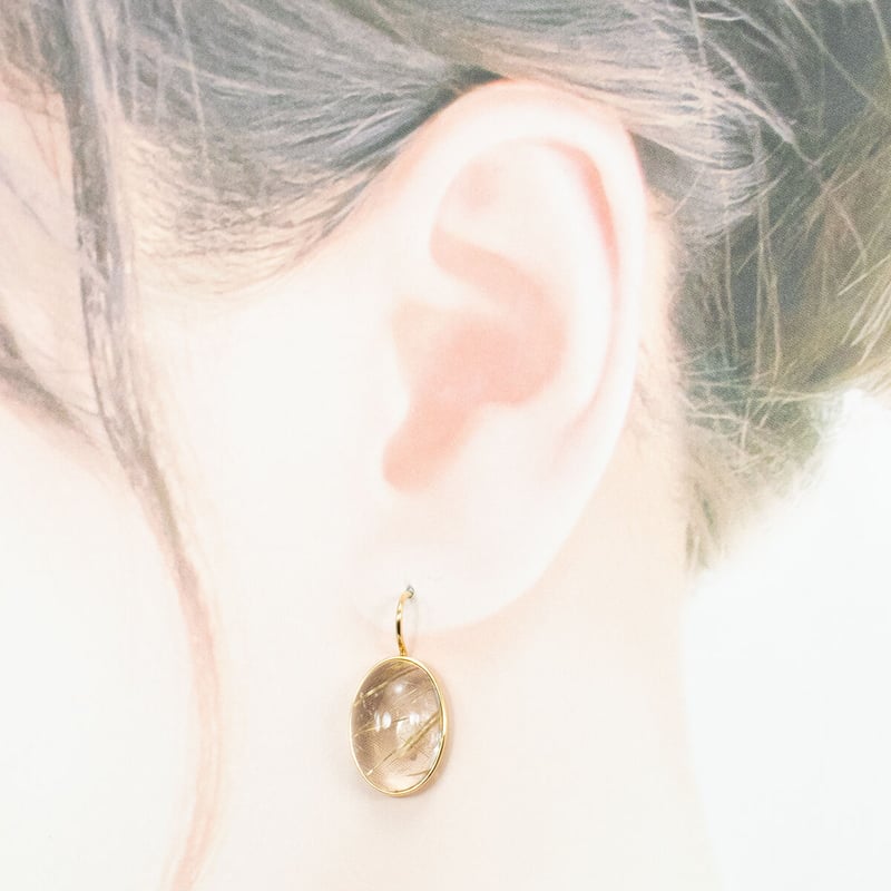 K18 ルチルクォーツ ピアス 82183-143¥31944 | mima ジュリー K18 ルチルクォーツ ピアス 82183-143¥31944 | mima ジュリー