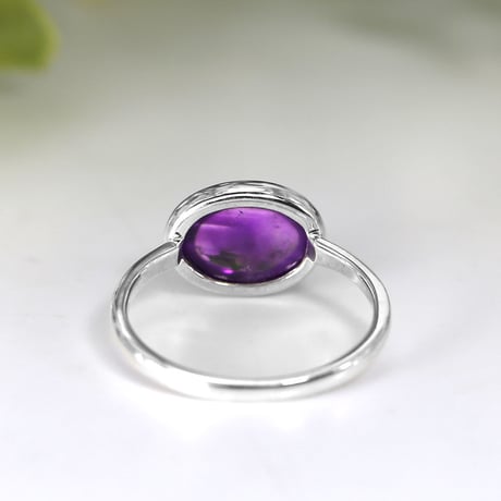 シルバー925 アメシスト リング61578-720再販可
