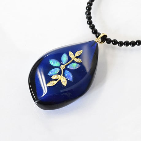 mau_jewelry ラピス&オパールネックレス 【公式通販】