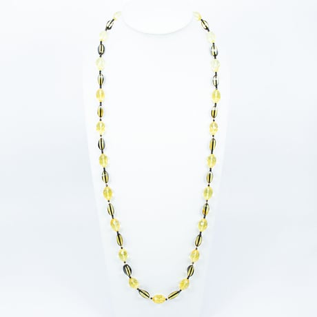 K18 アンバー 北欧琥珀ネックレス　34368-170wEIZ