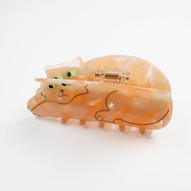 Coucou Suzette】Ginger Cat ヘアクリップ | goldandbouncy