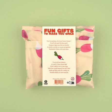 【Coucou Suzette】Radish リユーザブルバッグ