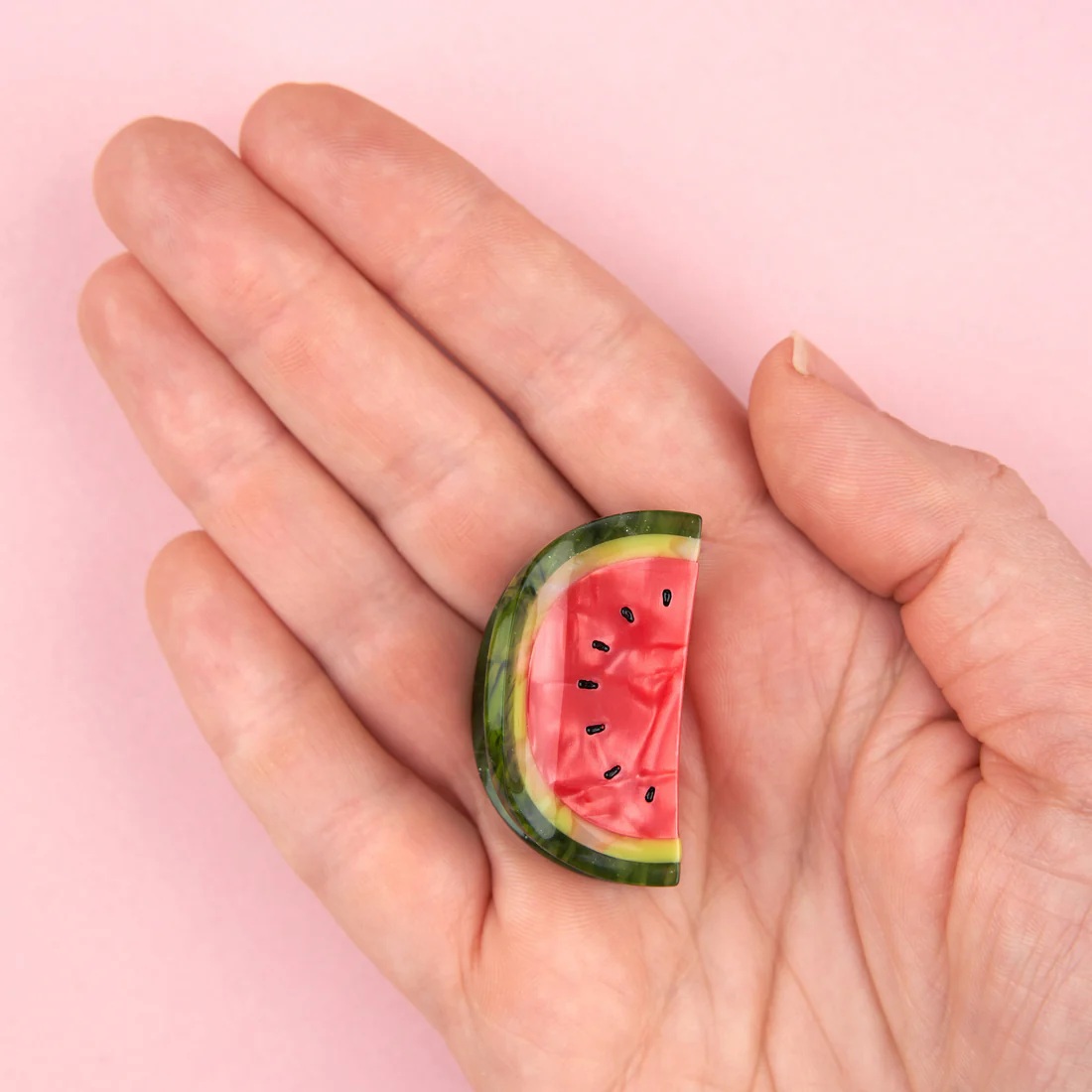 Coucou Suzette】Mini Watermelon ヘアクリップ（スモールサイズ