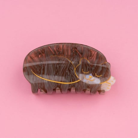 【Coucou Suzette】Sleeping Cat ヘアクリップ