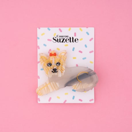 【Coucou Suzette】Yorkshire ミニヘアピン