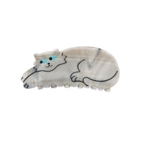 【Coucou Suzette】Gray Cat ヘアクリップ