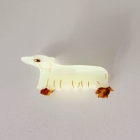 【Coucou Suzette】Ghost Dachshund ヘアクリップ