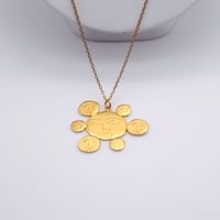 【10 DECOART】ART FACE ロングネックレス