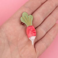 【Coucou Suzette】Radish ミニヘアピン