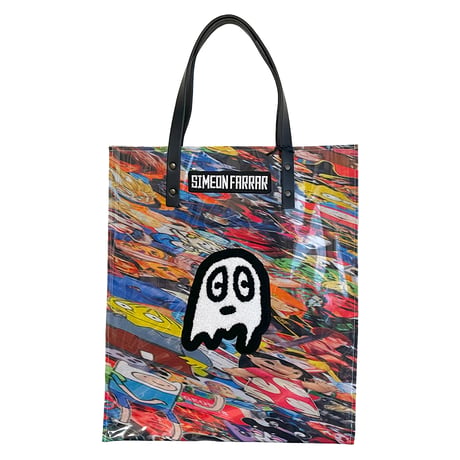 【SIMEON FARRAR】当店限定 PVC FABRIC BAG GHOST（マルチ）