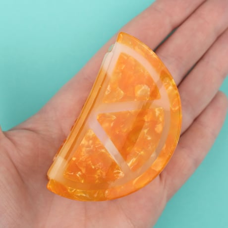 【Coucou Suzette】Orange ヘアクリップ