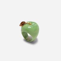 【ANDRESGALLARDO】 APPLE PORCELAIN RING GREEN