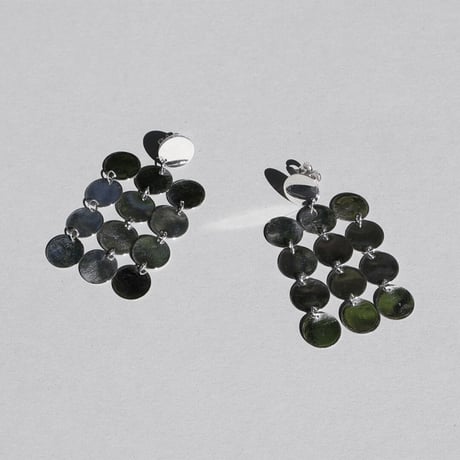 【Saskia Diez】シャンデリアシルバーピアス