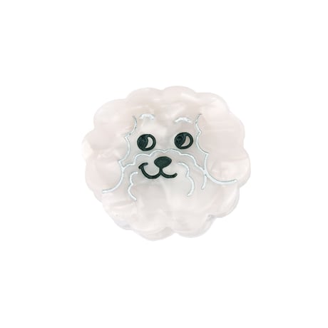 【Coucou Suzette】Mini Bichon ヘアクリップ