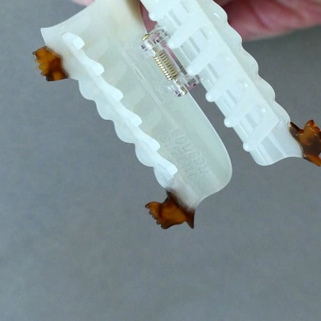 【Coucou Suzette】Ghost Dachshund ヘアクリップ