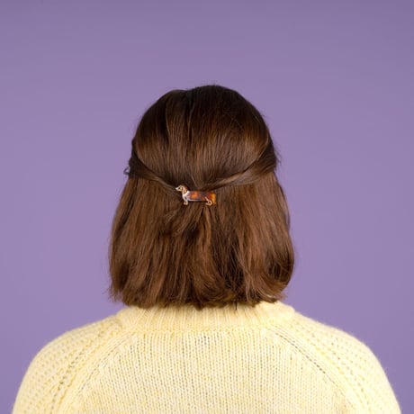 【Coucou Suzette】Dachshund ミニヘアピン