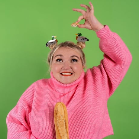 【Coucou Suzette】Duck Bird ヘアクリップ