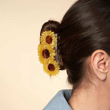 【Coucou Suzette】Trio Sunflowers ヘアクリップ