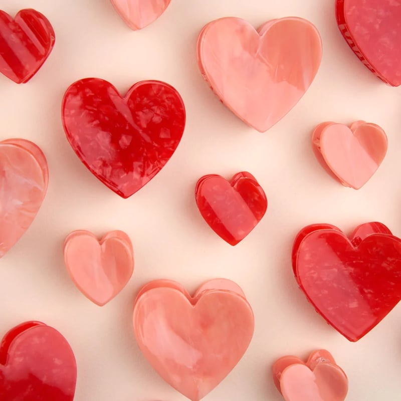 Coucou Suzette】Red Heart ヘアクリップ | goldandbouncy Coucou Suzette】Red Heart ヘアクリップ | goldandbouncy