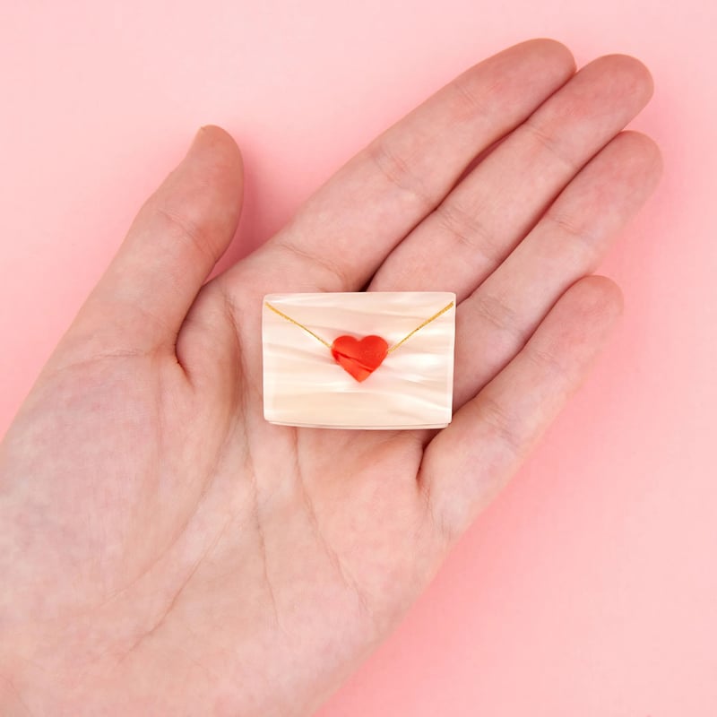 Coucou Suzette】Mini Love Letter ヘアクリップ（スモールサイズ