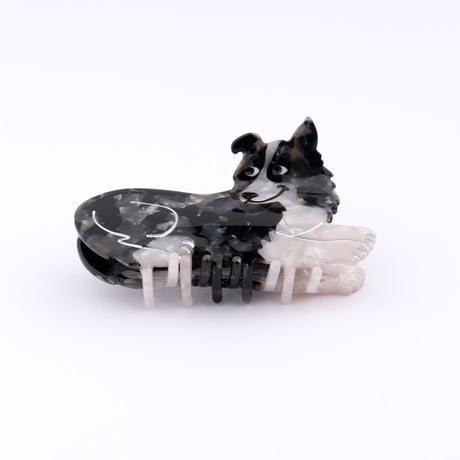 【Coucou Suzette】Border Collie ヘアクリップ