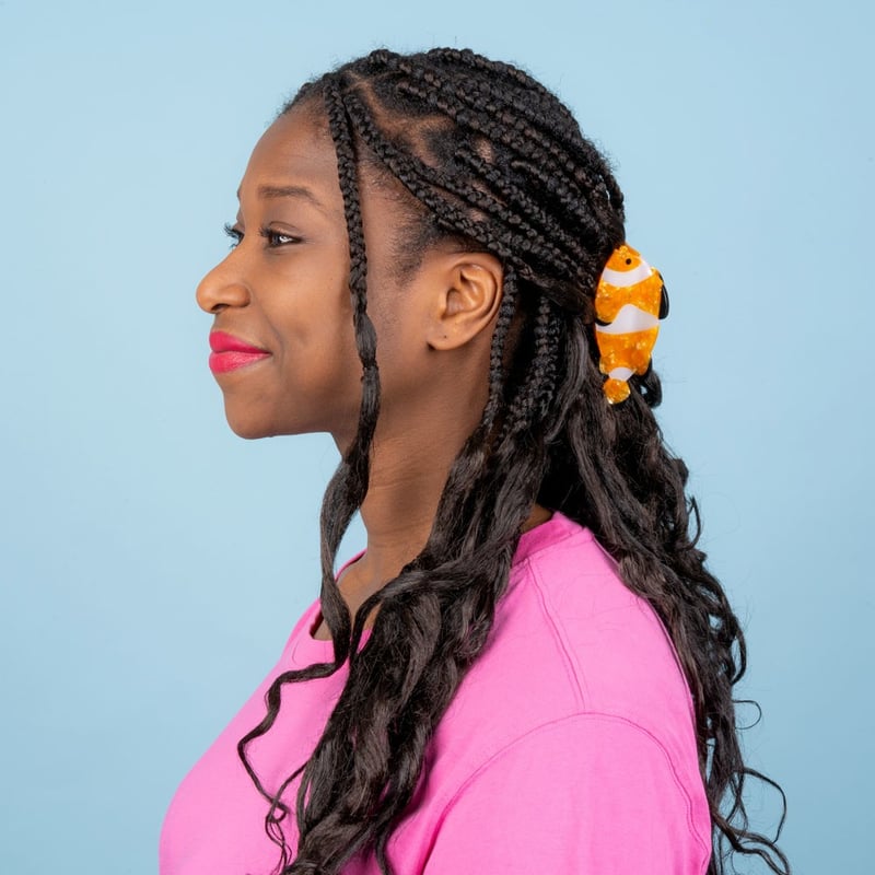 Coucou Suzette】Clownfish ヘアクリップ | goldandbouncy