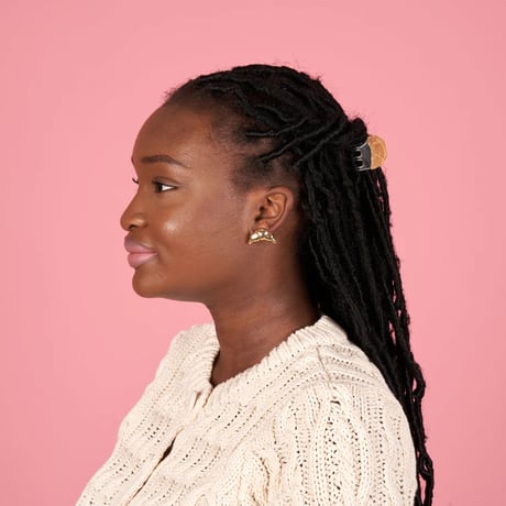 【Coucou Suzette】Mini Croissant（クロワッサン）ヘアクリップ（スモールサイズ）