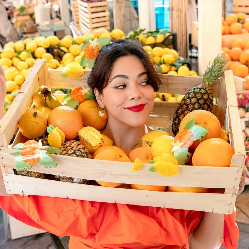 Coucou Suzette】Orange Blossom ヘアクリップ | goldand