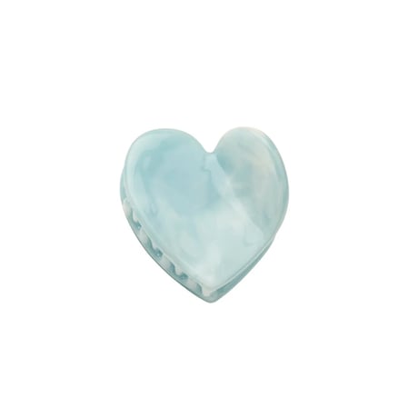 【Coucou Suzette】Mini Blue Heart ヘアクリップ