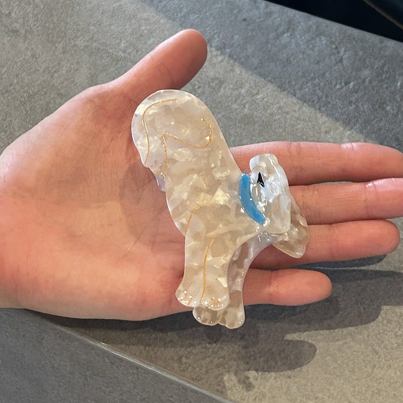 Coucou Suzette】Labrador ヘアクリップ | goldandbouncy