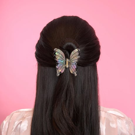 【Coucou Suzette】White Butterfly ヘアクリップ