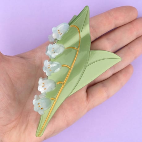 【Coucou Suzette】Lily of the Valley ヘアクリップ