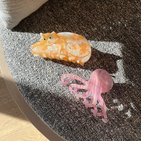 【Coucou Suzette】Ginger Cat ヘアクリップ