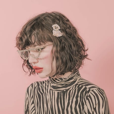 【Coucou Suzette】Bichon ミニヘアピン