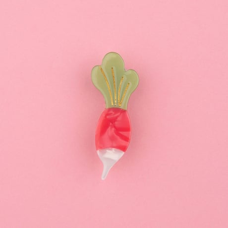 【Coucou Suzette】Radish ミニヘアピン