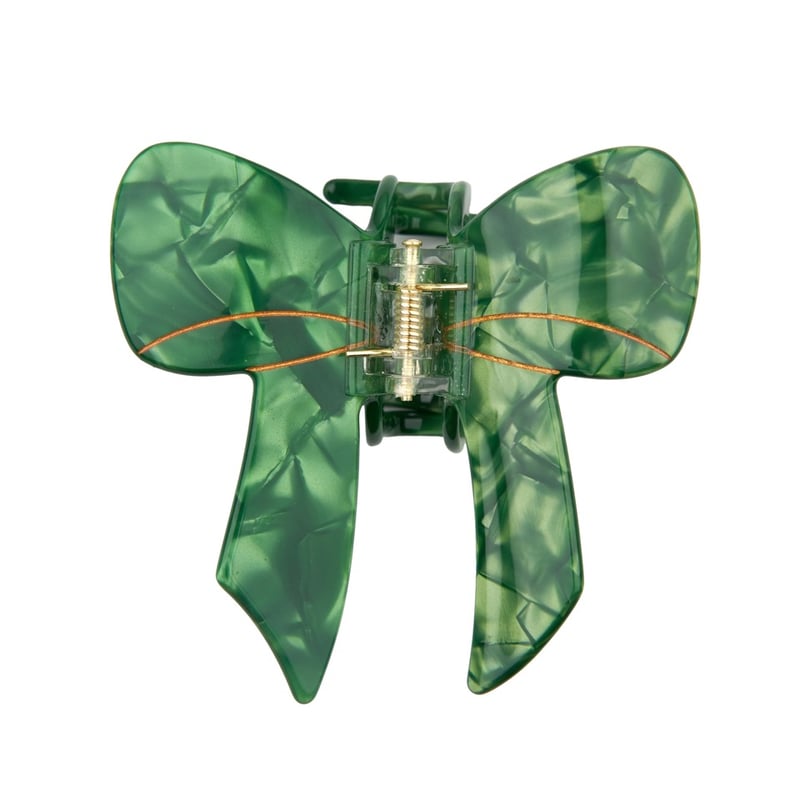 Coucou Suzette】Green Ribbon ヘアクリップ | goldandbo