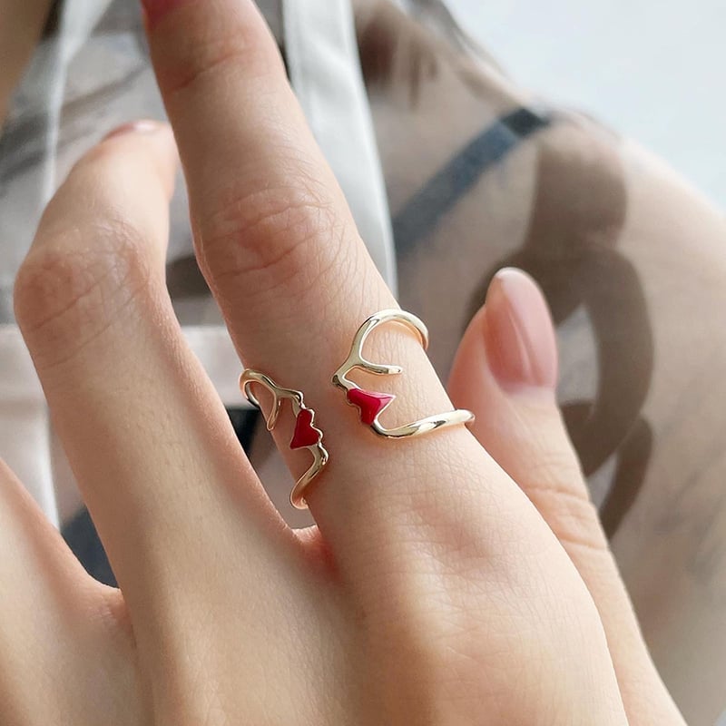 Coucou Suzette x goldandbouncy】Kiss Ring | gol