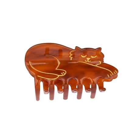 【Coucou Suzette】Brown Cat ヘアクリップ